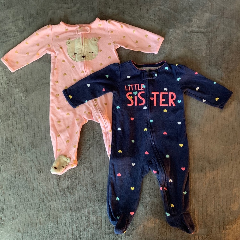 SOLD 2 Carter’s Footies